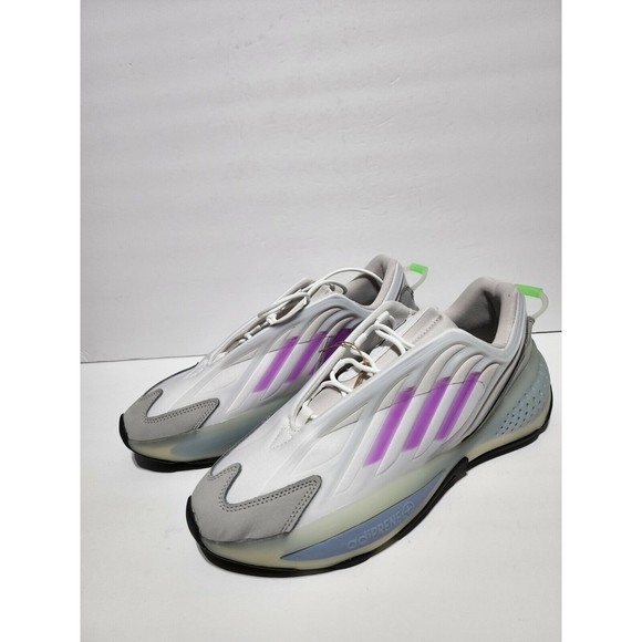 Adidas Ozrah OFFER OZWEEGO White Sonic Shoes Fuchsia Adiprene Running Size 13 - Picture 2 of 12